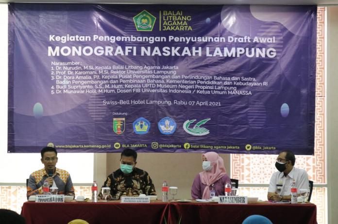 BLAJ Akan Mengkatalogkan 82 Manuskrip Sejarah Lampung